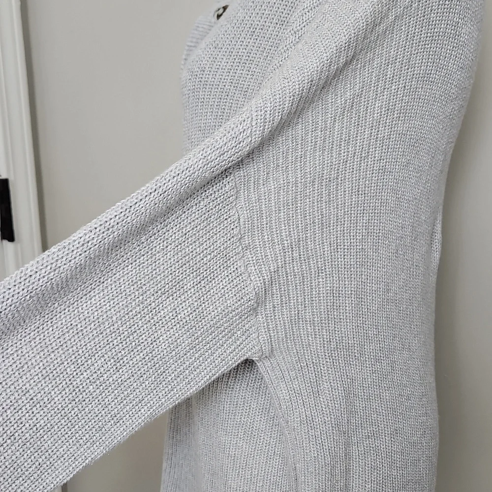 Aerie Women's Gray Heanley Oversized Knit Sweater Size S - Picture 10 of 13